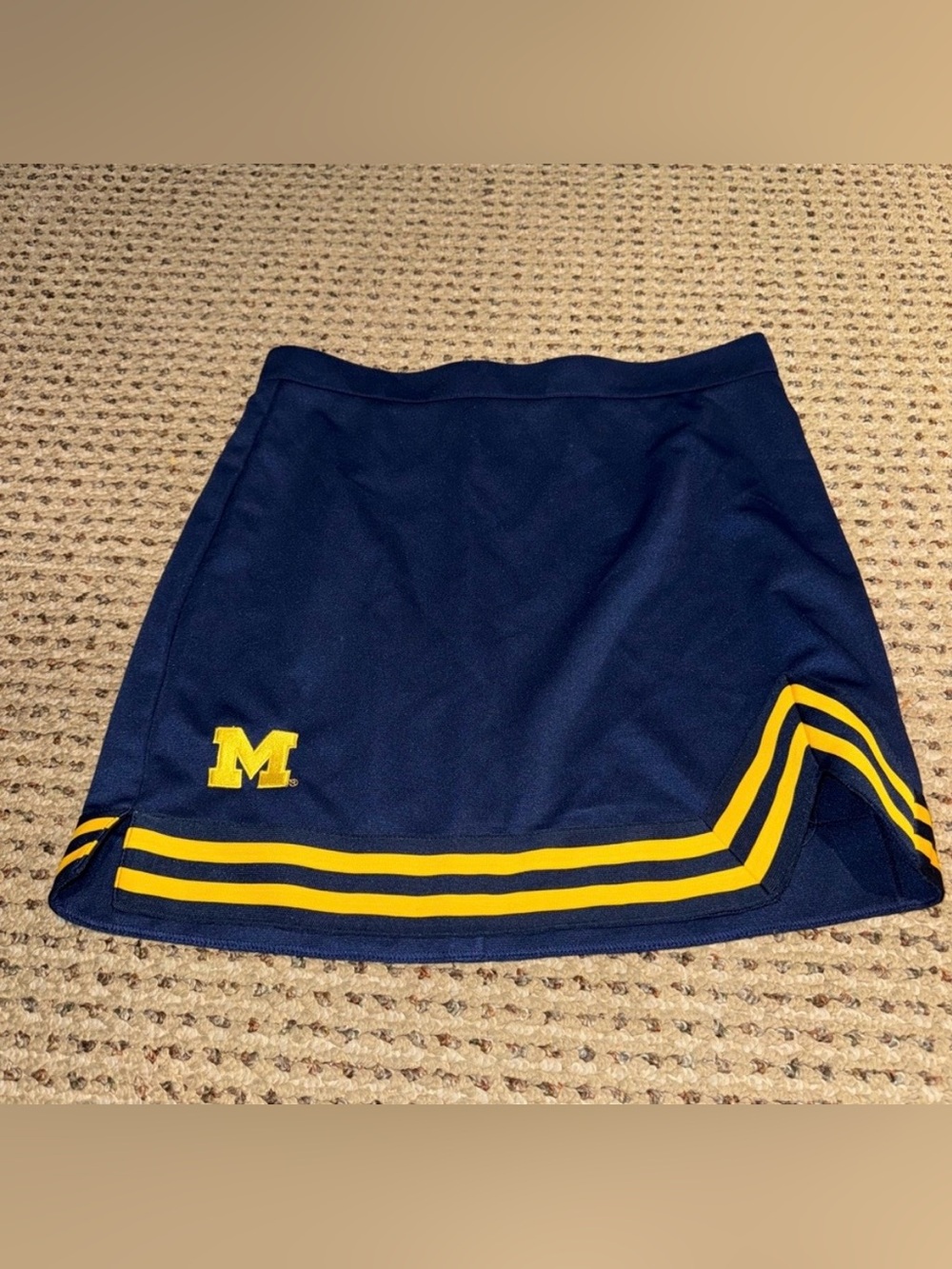 Zoozatz University Of Michigan Wolverines Game Day Cheerleading Cheer Skirt XS
